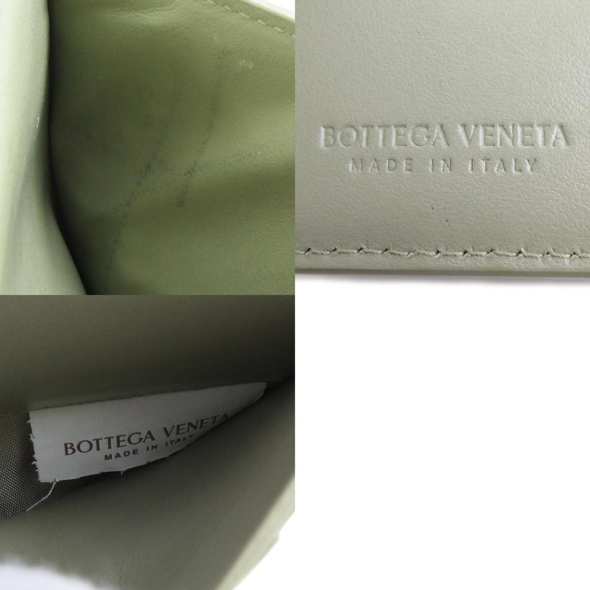 Bottega Veneta Bottega Veneta Women's Green Leather Bi-fold Wallet r10926g Size ONE SIZE - 5 Thumbnail