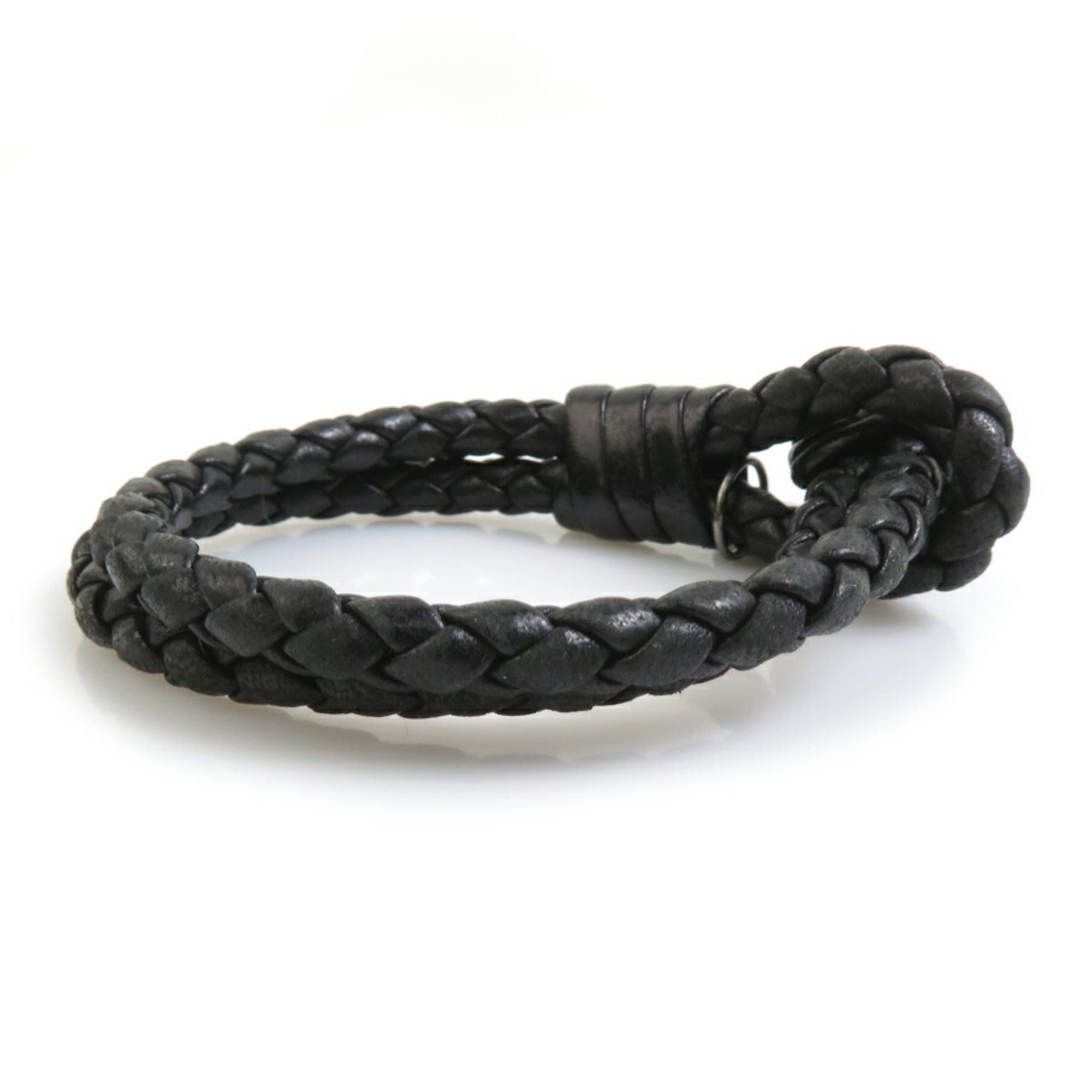 Bottega Veneta Bottega Veneta Bracelet in Black Leather, Unisex, r10916a Size ONE SIZE - 4 Thumbnail