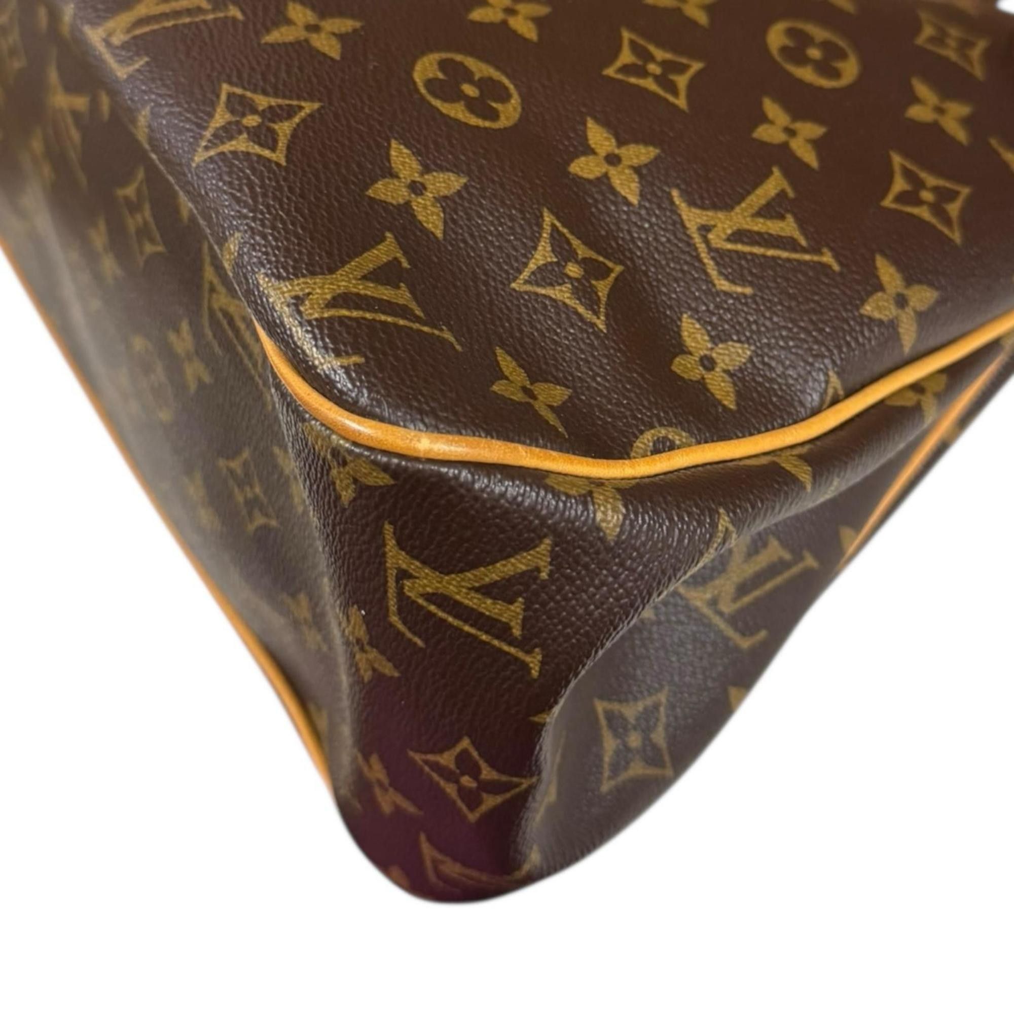 Louis Vuitton Pre-owned Louis Vuitton Batignolles Horizontal Monogram Shoulder Bag in Canvas M51154, Brown, Women's Size ONE SIZE - 11 Thumbnail