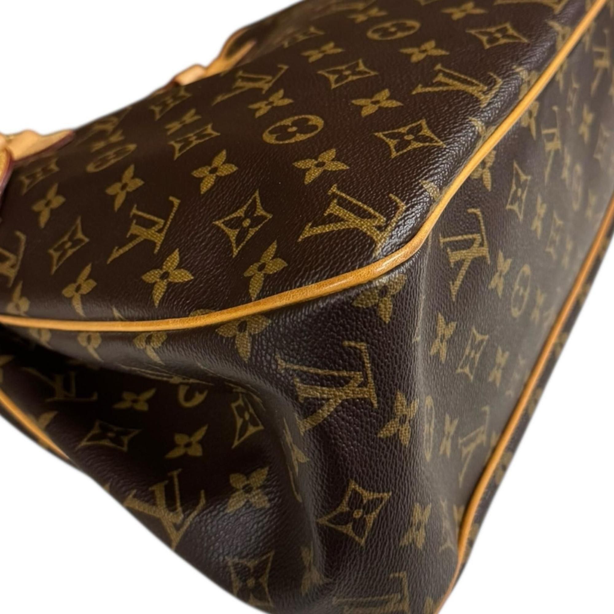 Louis Vuitton Pre-owned Louis Vuitton Batignolles Horizontal Monogram Shoulder Bag in Canvas M51154, Brown, Women's Size ONE SIZE - 8 Thumbnail