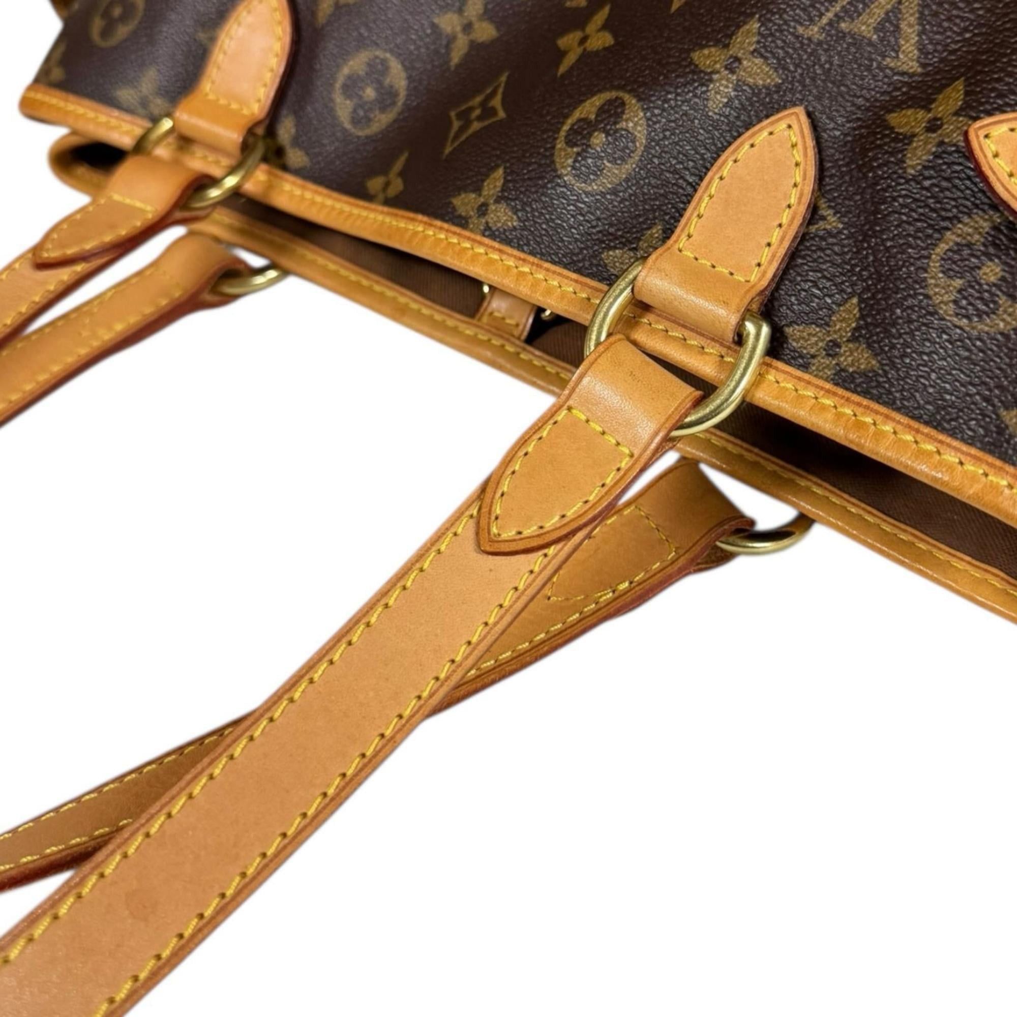 Louis Vuitton Pre-owned Louis Vuitton Batignolles Horizontal Monogram Shoulder Bag in Canvas M51154, Brown, Women's Size ONE SIZE - 15 Thumbnail
