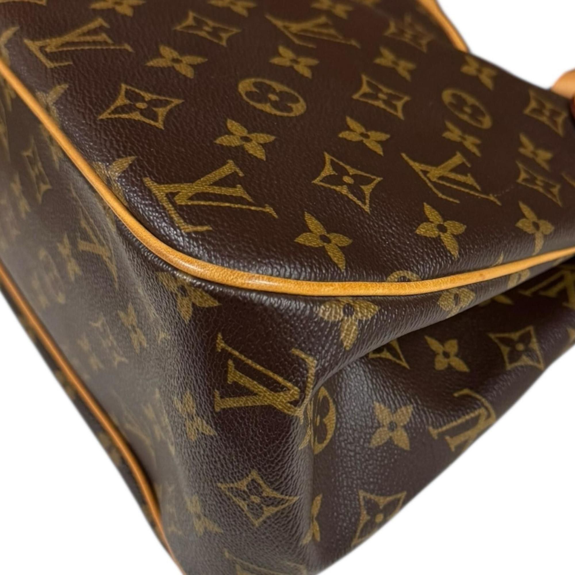 Louis Vuitton Pre-owned Louis Vuitton Batignolles Horizontal Monogram Shoulder Bag in Canvas M51154, Brown, Women's Size ONE SIZE - 9 Thumbnail