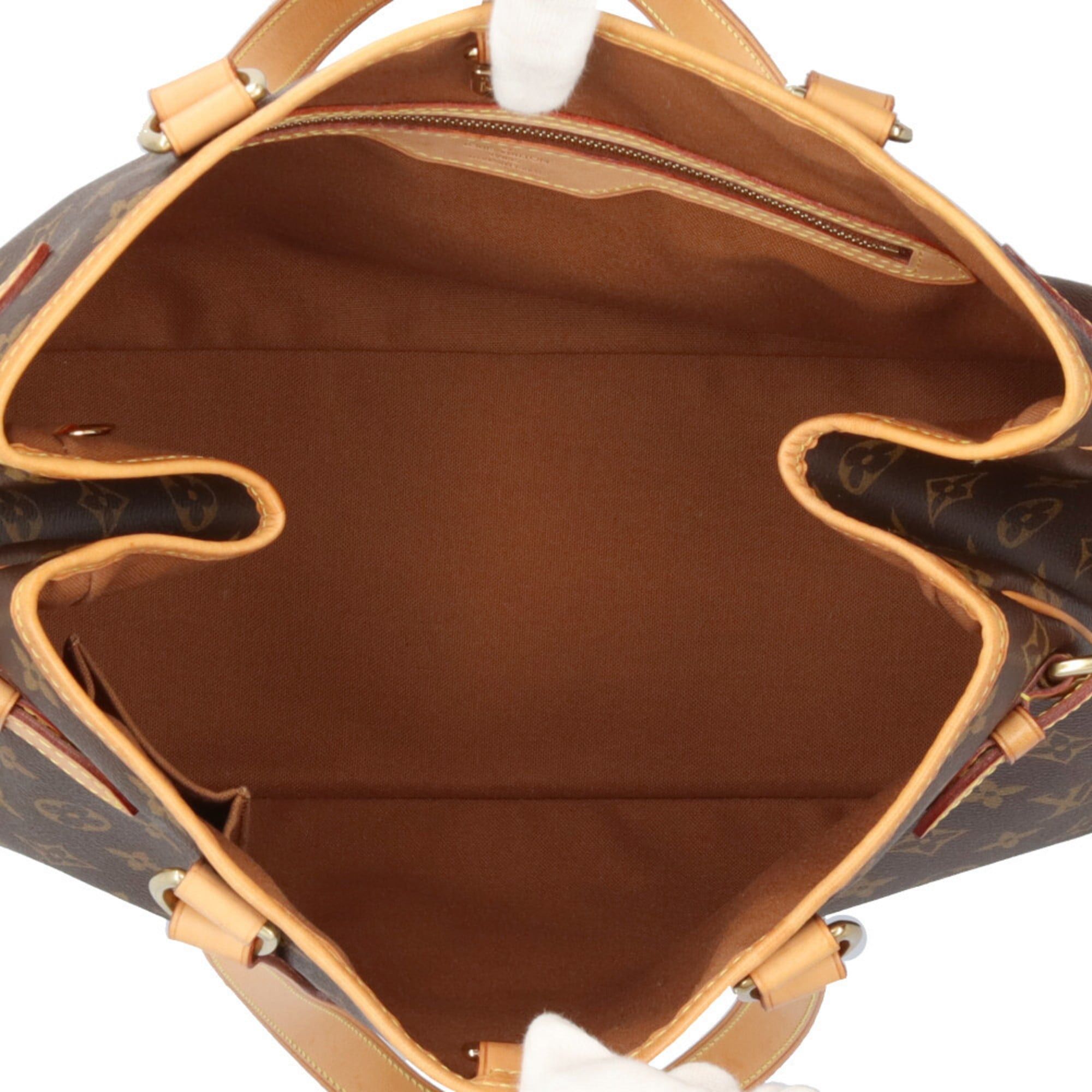 Louis Vuitton Pre-owned Louis Vuitton Batignolles Horizontal Monogram Shoulder Bag in Canvas M51154, Brown, Women's Size ONE SIZE - 6 Thumbnail