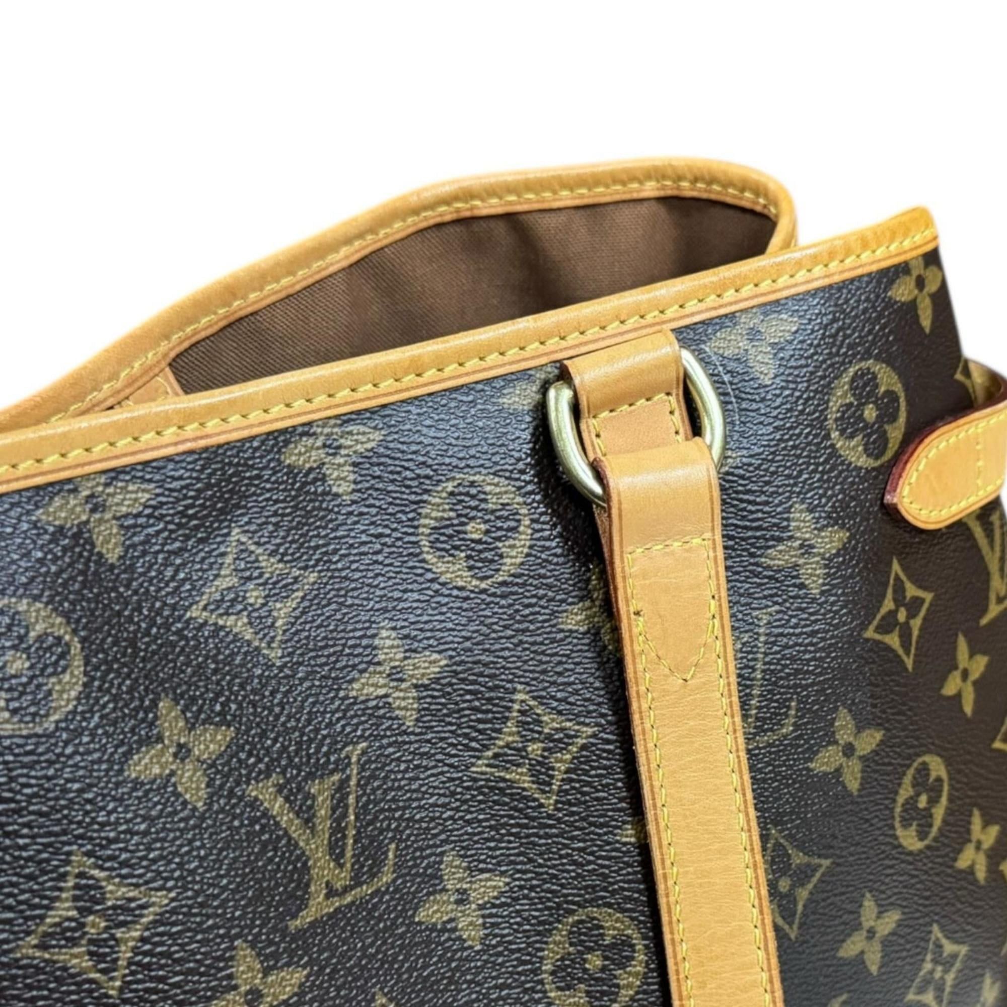 Louis Vuitton Pre-owned Louis Vuitton Batignolles Horizontal Monogram Shoulder Bag in Canvas M51154, Brown, Women's Size ONE SIZE - 13 Thumbnail