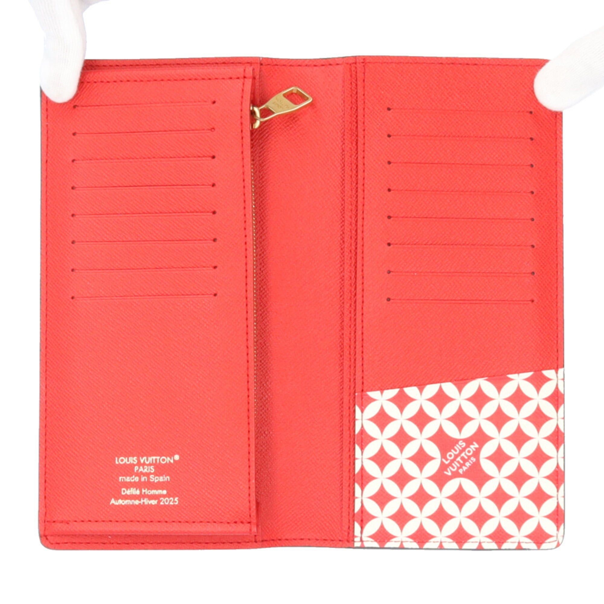 Louis Vuitton Louis Vuitton Pharrell Williams & NIGO Collaboration Portefeuille Brazza Damier Long Wallet N40780 Men's Women's Pre-owned LOUIS VUITTON Size ONE SIZE - 7 Thumbnail