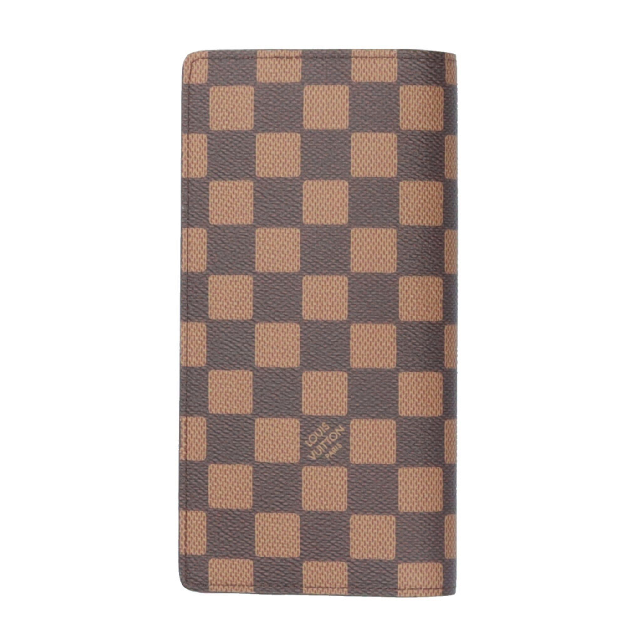 Louis Vuitton Louis Vuitton Pharrell Williams & NIGO Collaboration Portefeuille Brazza Damier Long Wallet N40780 Men's Women's Pre-owned LOUIS VUITTON Size ONE SIZE - 2 Thumbnail