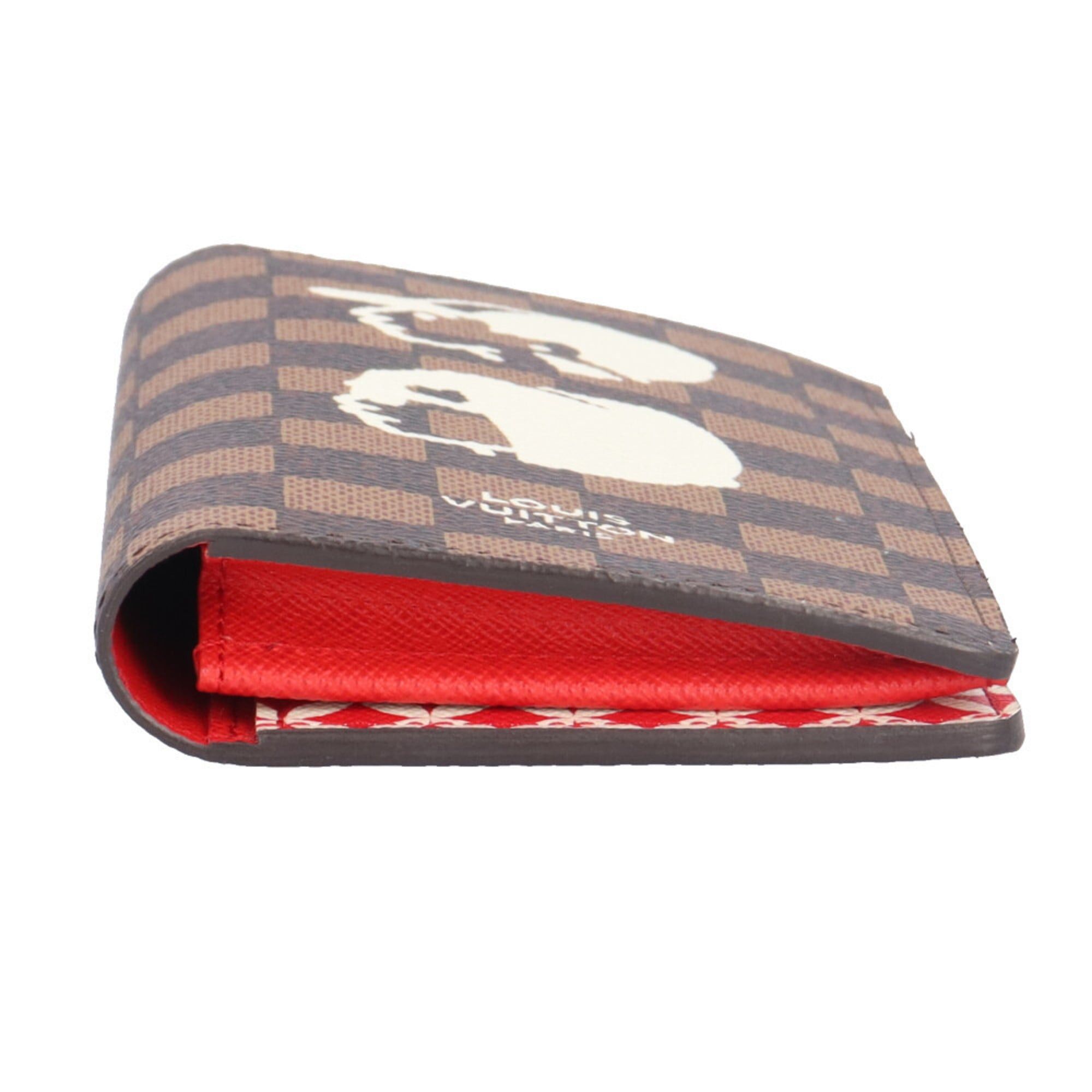 Louis Vuitton Louis Vuitton Pharrell Williams & NIGO Collaboration Portefeuille Brazza Damier Long Wallet N40780 Men's Women's Pre-owned LOUIS VUITTON Size ONE SIZE - 5 Thumbnail