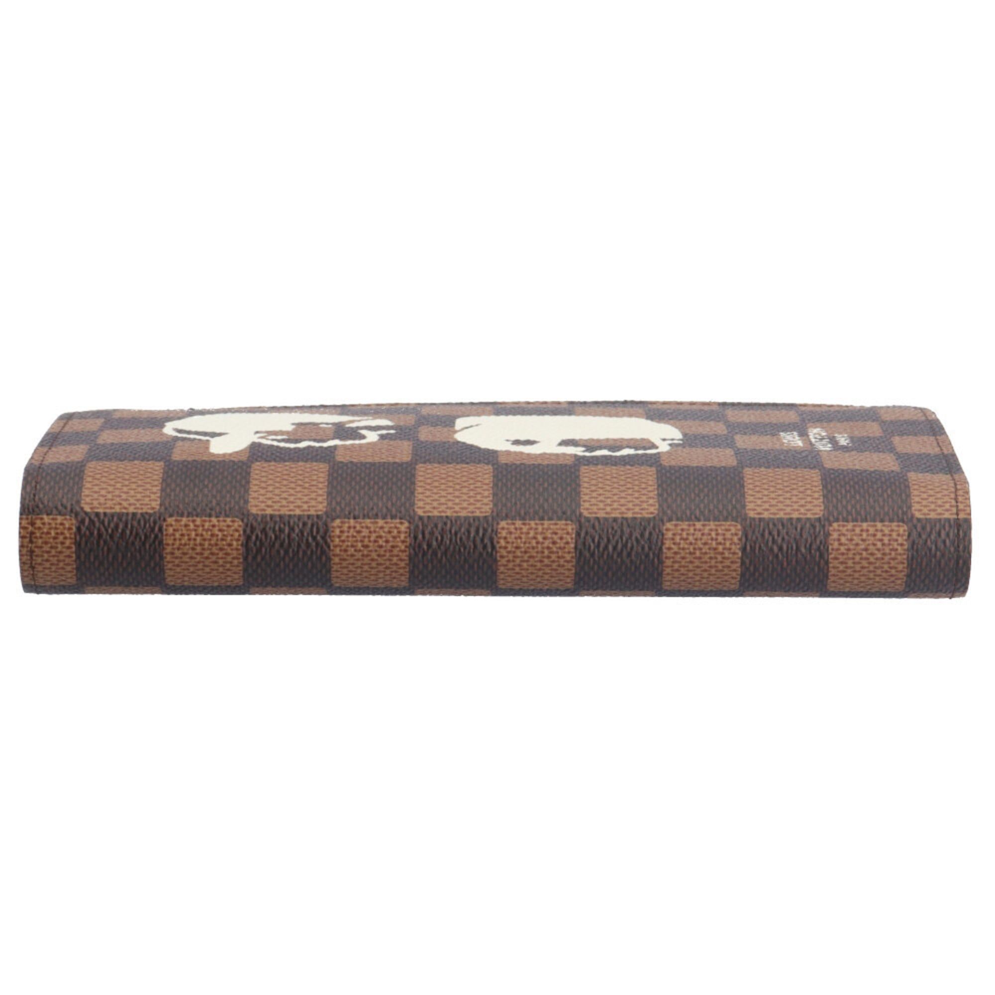 Louis Vuitton Louis Vuitton Pharrell Williams & NIGO Collaboration Portefeuille Brazza Damier Long Wallet N40780 Men's Women's Pre-owned LOUIS VUITTON Size ONE SIZE - 3 Thumbnail