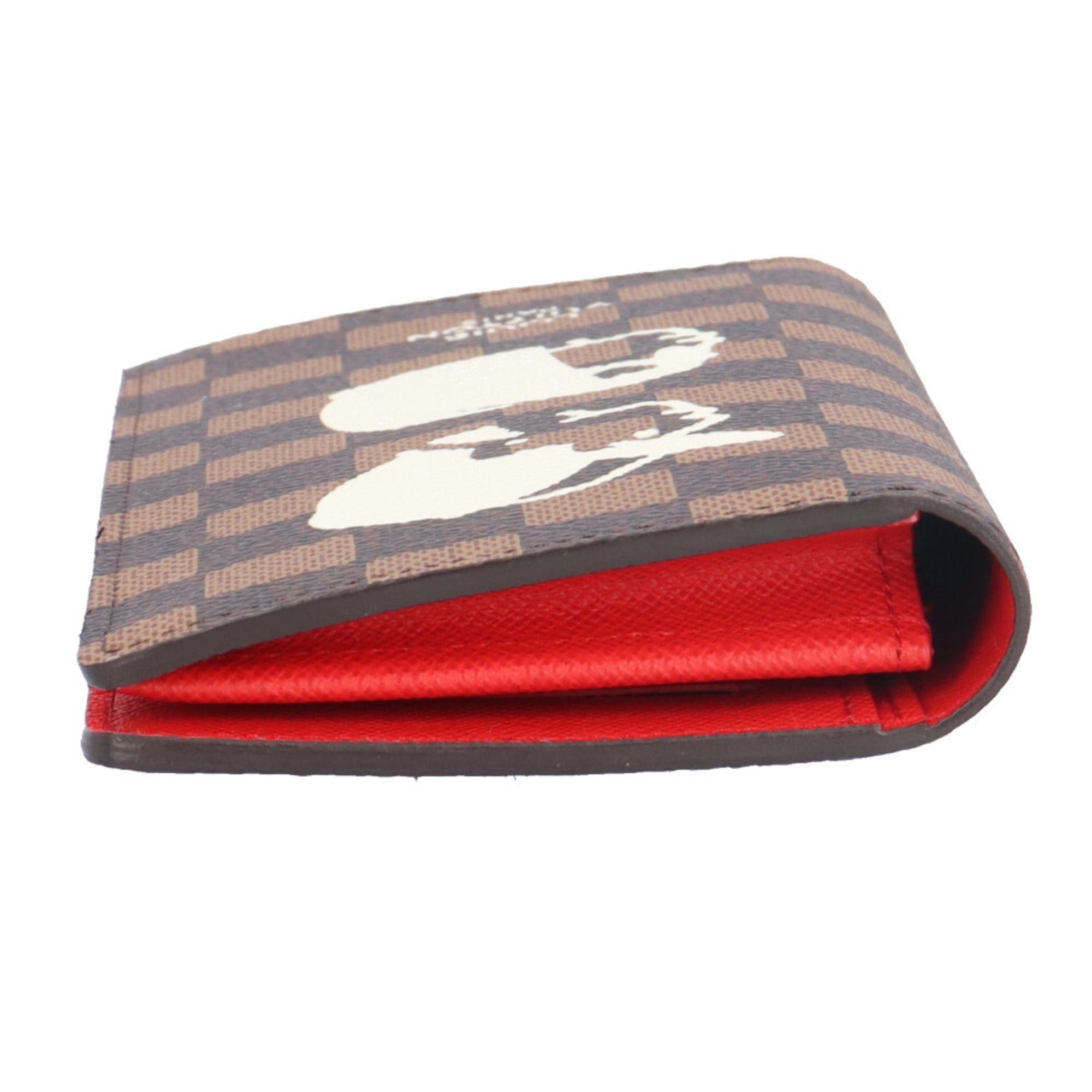 Louis Vuitton Louis Vuitton Pharrell Williams & NIGO Collaboration Portefeuille Brazza Damier Long Wallet N40780 Men's Women's Pre-owned LOUIS VUITTON Size ONE SIZE - 6 Thumbnail