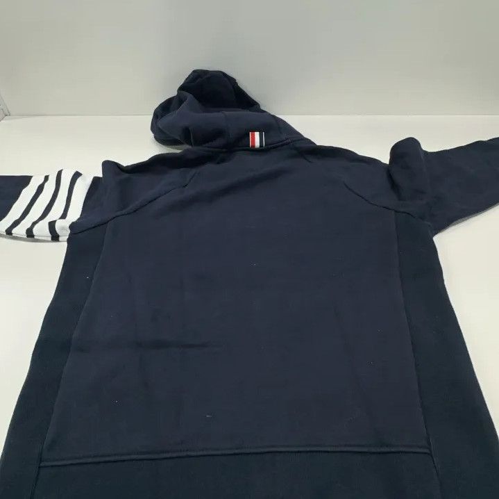 Thom Browne Thom Browne Classic Striped Hoodie for Men Size US M / EU 48-50 / 2 - 18 Thumbnail