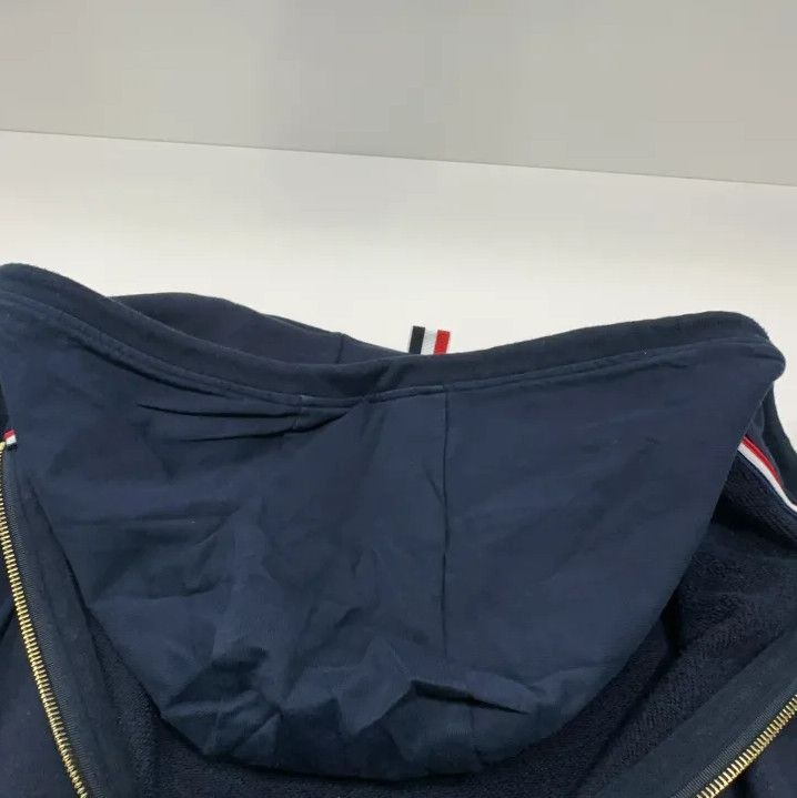 Thom Browne Thom Browne Classic Striped Hoodie for Men Size US M / EU 48-50 / 2 - 9 Thumbnail