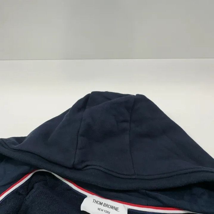Thom Browne Thom Browne Classic Striped Hoodie for Men Size US M / EU 48-50 / 2 - 10 Thumbnail