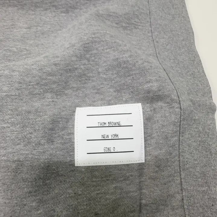 Thom Browne Thom Browne Classic Grey Stripe Sweatshirt Size US M / EU 48-50 / 2 - 5 Thumbnail