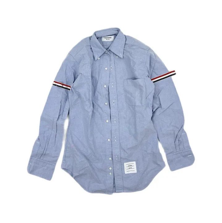 Thom Browne Thom Browne Classic Striped Long Sleeve Shirt Size US S / EU 44-46 / 1 - 2 Thumbnail