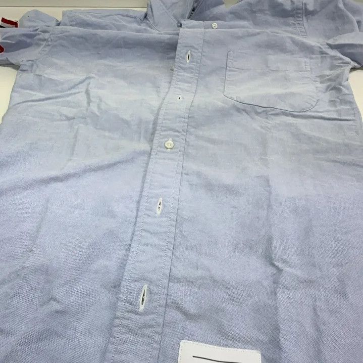 Thom Browne Thom Browne Classic Striped Long Sleeve Shirt Size US S / EU 44-46 / 1 - 8 Thumbnail