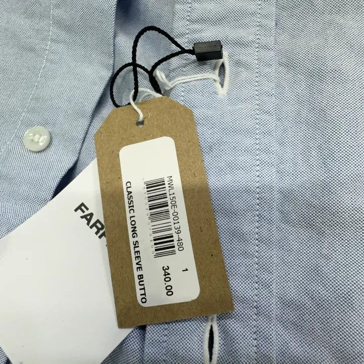 Thom Browne Thom Browne Classic Striped Long Sleeve Shirt Size US S / EU 44-46 / 1 - 5 Thumbnail