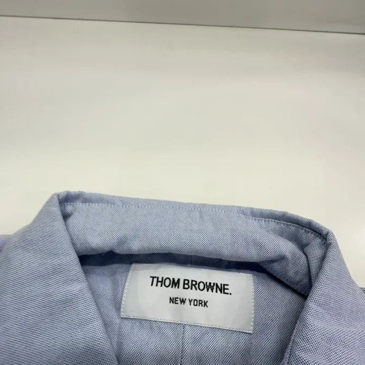 Thom Browne Thom Browne Classic Striped Long Sleeve Shirt Size US S / EU 44-46 / 1 - 4 Thumbnail