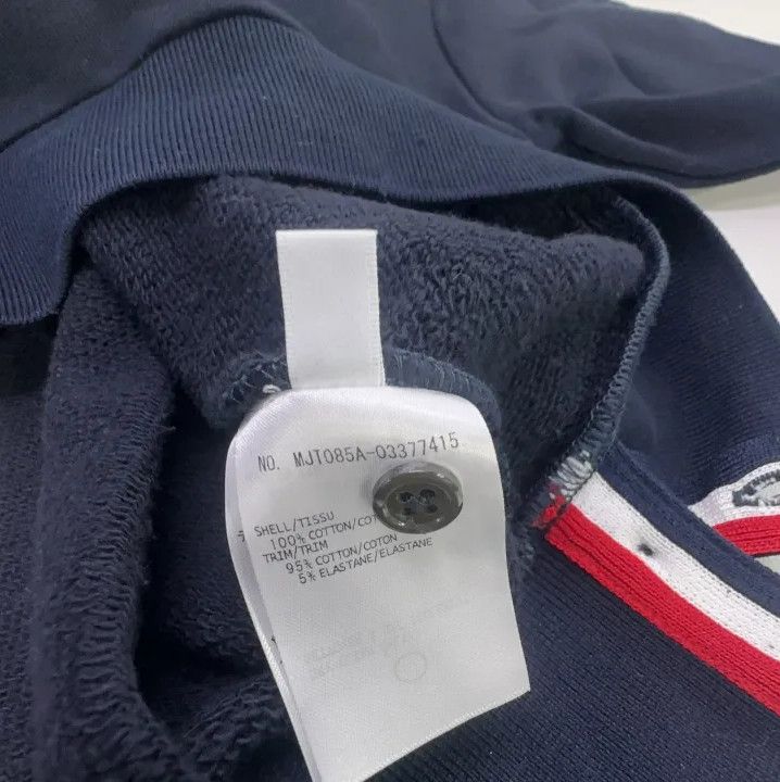 Thom Browne Thom Browne Navy Crew Neck Sweatshirt for Men Size US S / EU 44-46 / 1 - 5 Thumbnail
