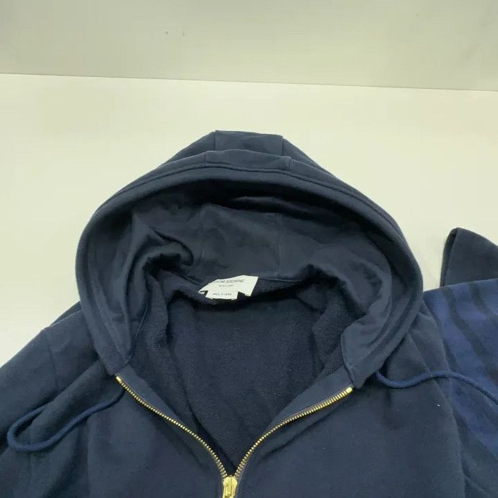 Thom Browne Thom Browne Classic Striped Hoodie for Men Size US S / EU 44-46 / 1 - 7 Thumbnail
