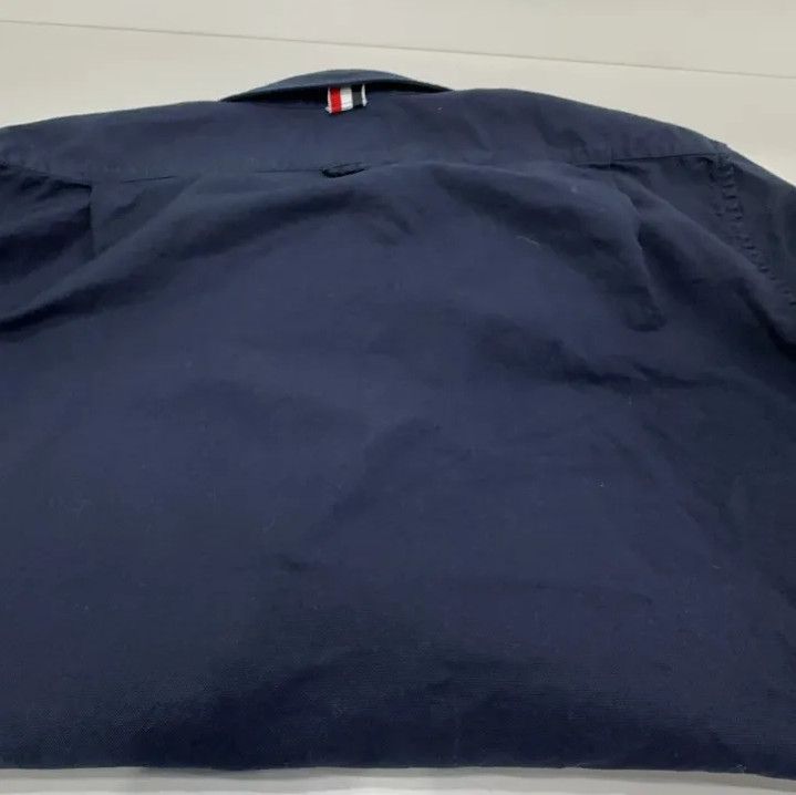 Thom Browne Thom Browne Blue Long Sleeve Button-Up Shirt Size US M / EU 48-50 / 2 - 11 Thumbnail