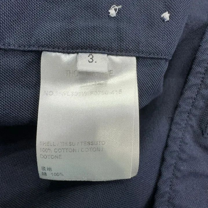 Thom Browne Thom Browne Blue Long Sleeve Button-Up Shirt Size US M / EU 48-50 / 2 - 6 Thumbnail