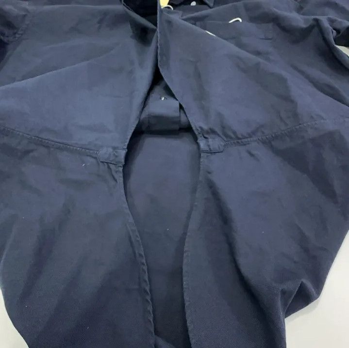 Thom Browne Thom Browne Blue Long Sleeve Button-Up Shirt Size US M / EU 48-50 / 2 - 9 Thumbnail