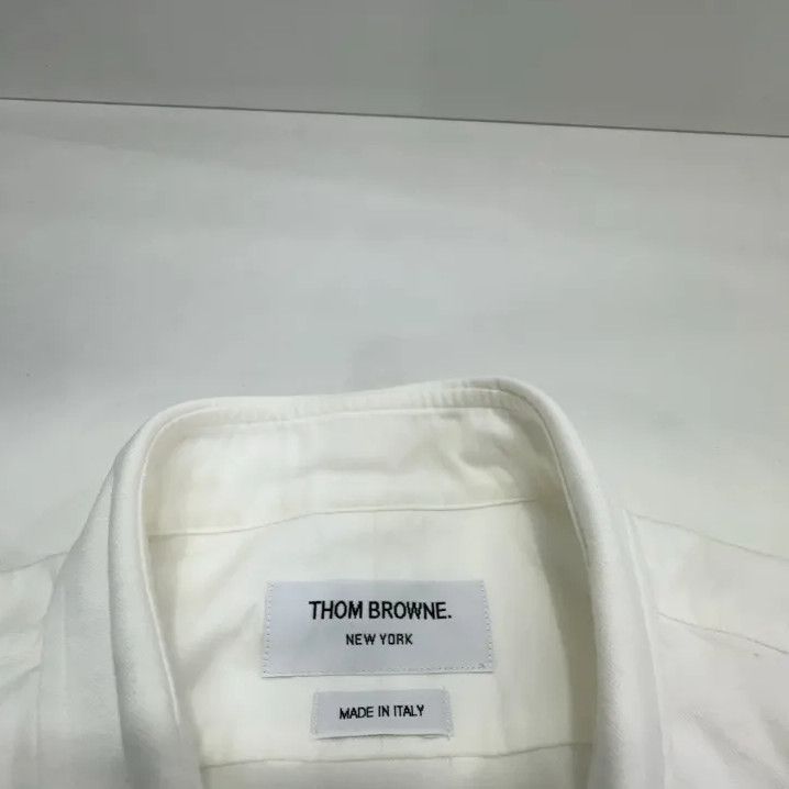 Thom Browne Thom Browne Classic 4 Stripe Oxford Shirt Size US M / EU 48-50 / 2 - 4 Thumbnail
