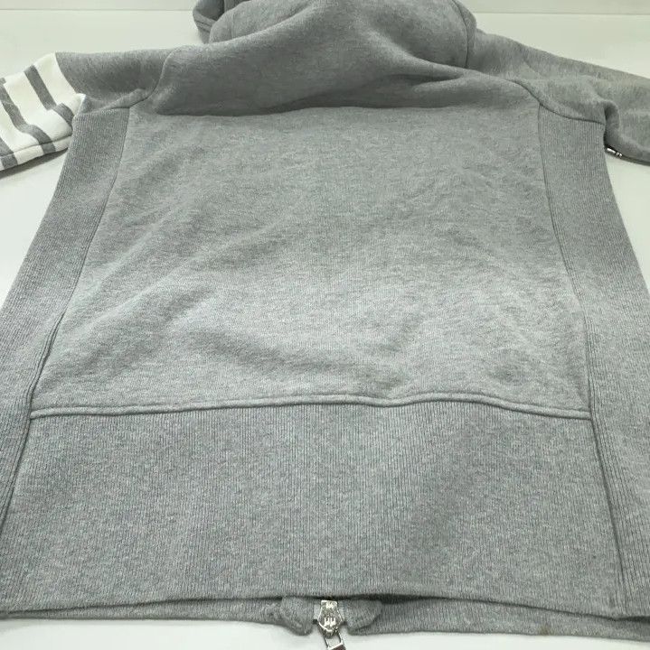 Thom Browne Thom Browne Gray IVY Boy Zip Hoodie Size US XS / EU 42 / 0 - 16 Thumbnail