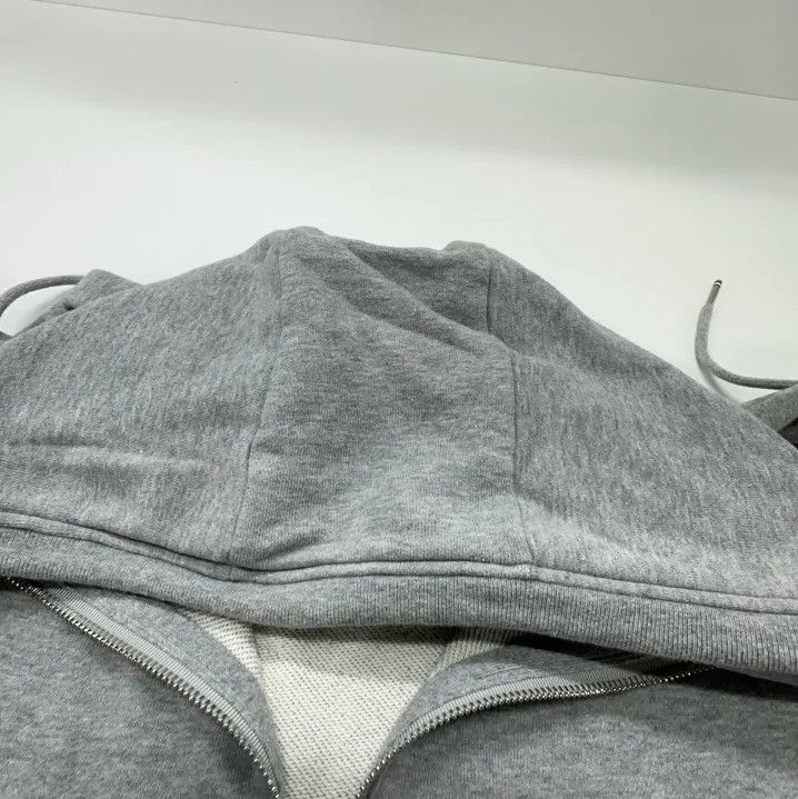 Thom Browne Thom Browne Gray IVY Boy Zip Hoodie Size US XS / EU 42 / 0 - 7 Thumbnail