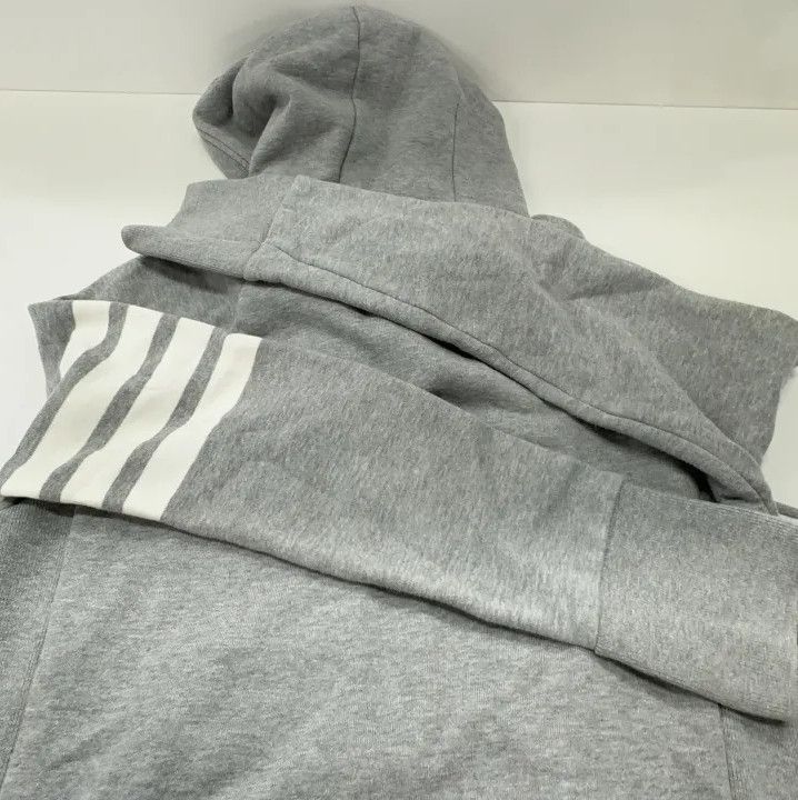 Thom Browne Thom Browne Gray IVY Boy Zip Hoodie Size US XS / EU 42 / 0 - 17 Thumbnail