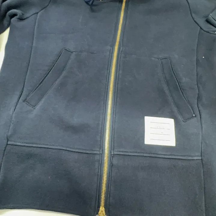 Thom Browne Thom Browne Classic Striped Zip Hoodie Size US M / EU 48-50 / 2 - 10 Thumbnail