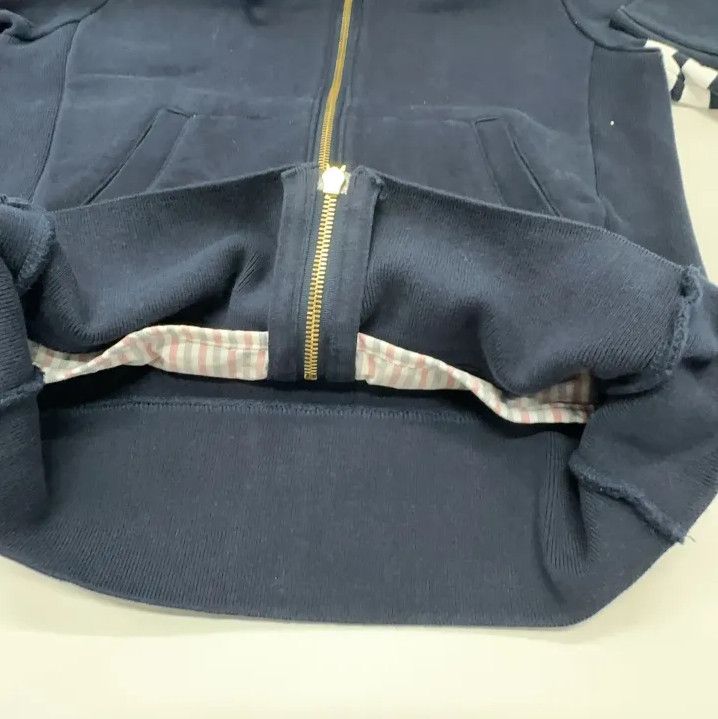 Thom Browne Thom Browne Classic Striped Zip Hoodie Size US M / EU 48-50 / 2 - 11 Thumbnail