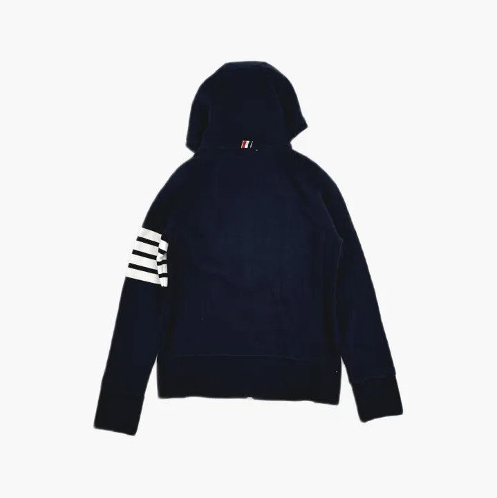 Thom Browne Thom Browne Classic Striped Zip Hoodie Size US M / EU 48-50 / 2 - 3 Thumbnail