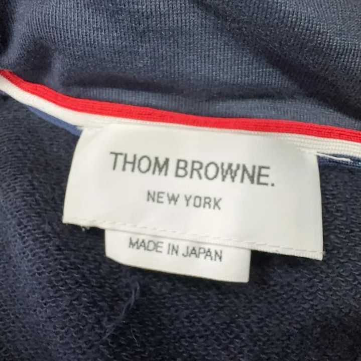 Thom Browne Thom Browne Classic Striped Zip Hoodie Size US M / EU 48-50 / 2 - 6 Thumbnail