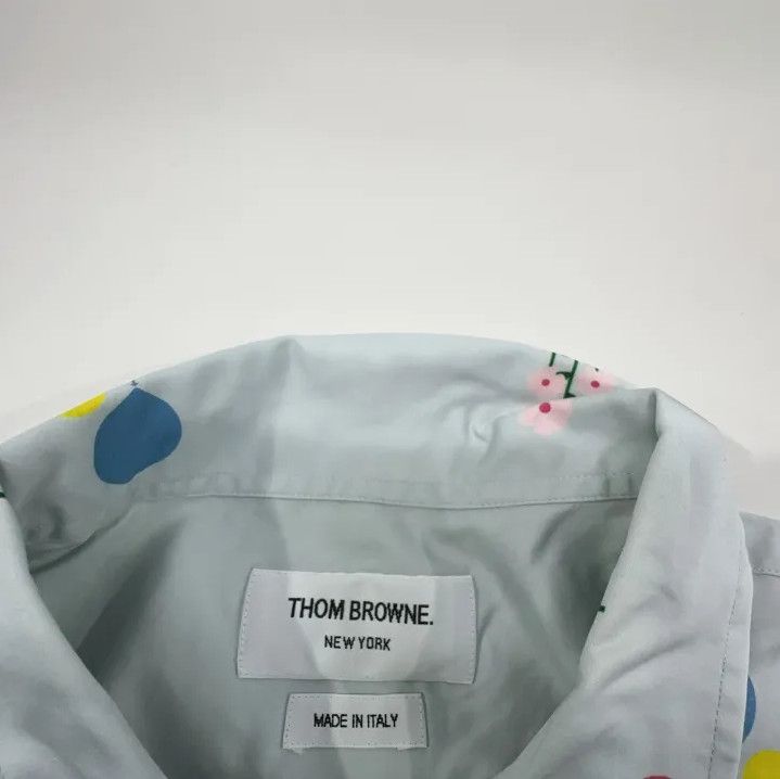 Thom Browne Thom Browne Casual Short Sleeve Button-Up Shirt Size US S / EU 44-46 / 1 - 4 Thumbnail