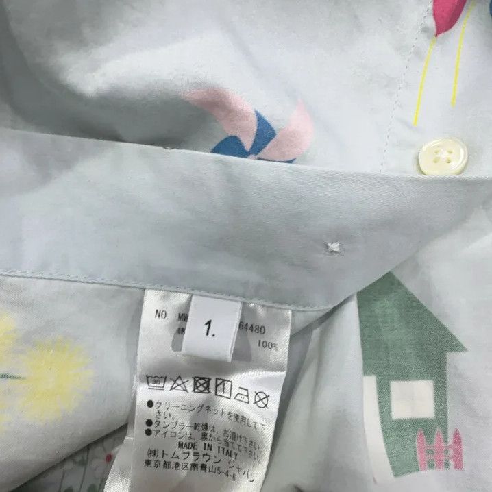 Thom Browne Thom Browne Casual Short Sleeve Button-Up Shirt Size US S / EU 44-46 / 1 - 6 Thumbnail