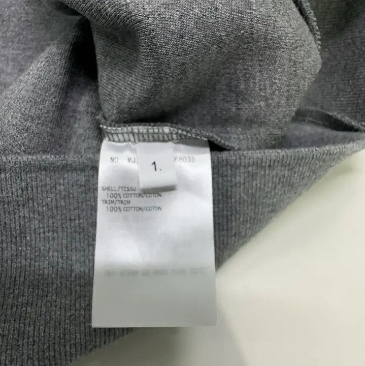 Thom Browne Thom Browne Grey Hoodie with Stripes Size US S / EU 44-46 / 1 - 5 Thumbnail