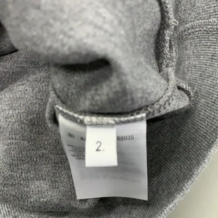 Thom Browne Thom Browne Gray Hooded Sweatshirt with Stripes Size US M / EU 48-50 / 2 - 4 Thumbnail