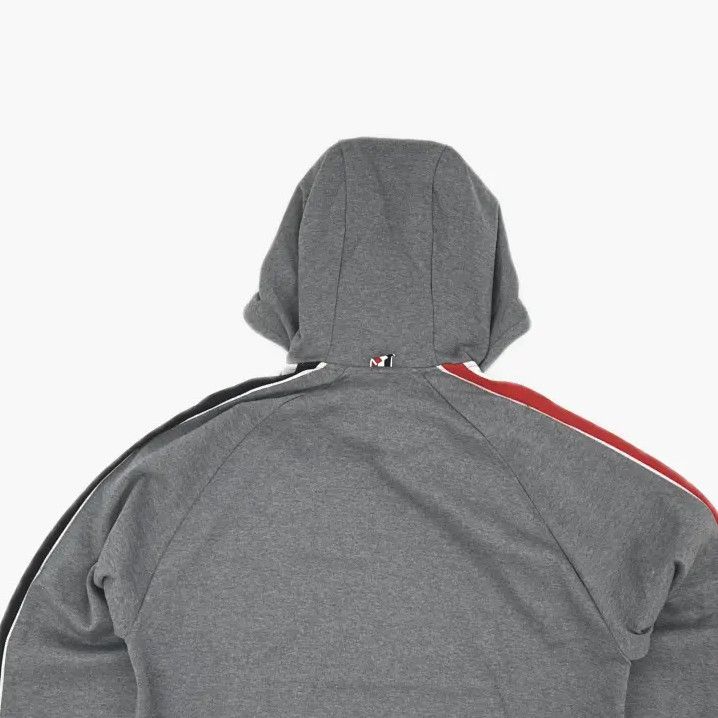 Thom Browne Thom Browne Gray Striped Hoodie for Men Size US M / EU 48-50 / 2 - 4 Thumbnail