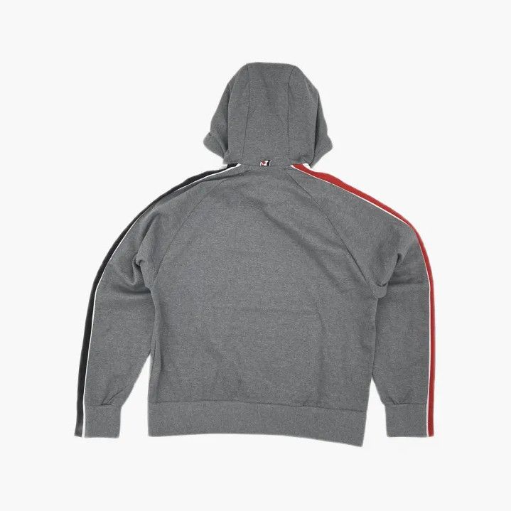 Thom Browne Thom Browne Gray Striped Hoodie for Men Size US M / EU 48-50 / 2 - 3 Thumbnail