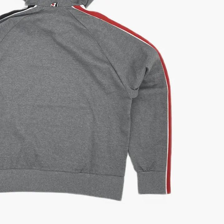 Thom Browne Thom Browne Gray Striped Hoodie for Men Size US M / EU 48-50 / 2 - 6 Thumbnail