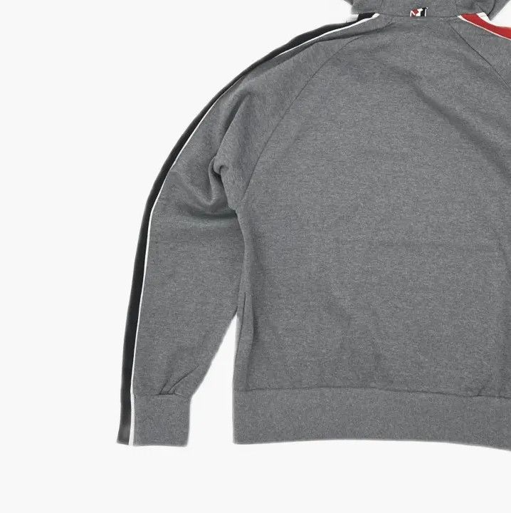 Thom Browne Thom Browne Gray Striped Hoodie for Men Size US M / EU 48-50 / 2 - 5 Thumbnail