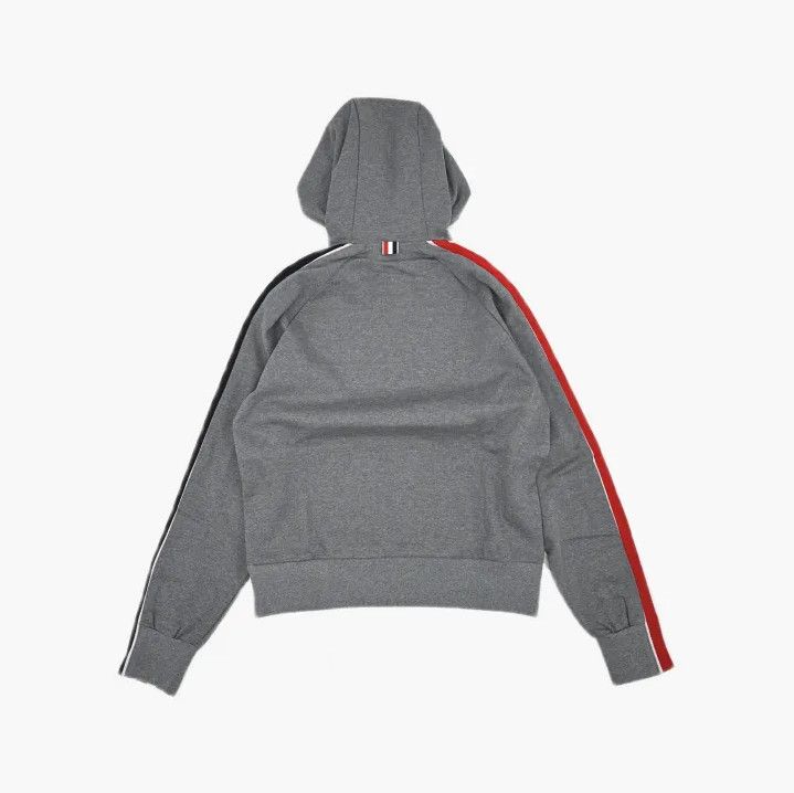 Thom Browne Thom Browne Hooded Sweatshirt with Side Stripes Size US S / EU 44-46 / 1 - 3 Thumbnail