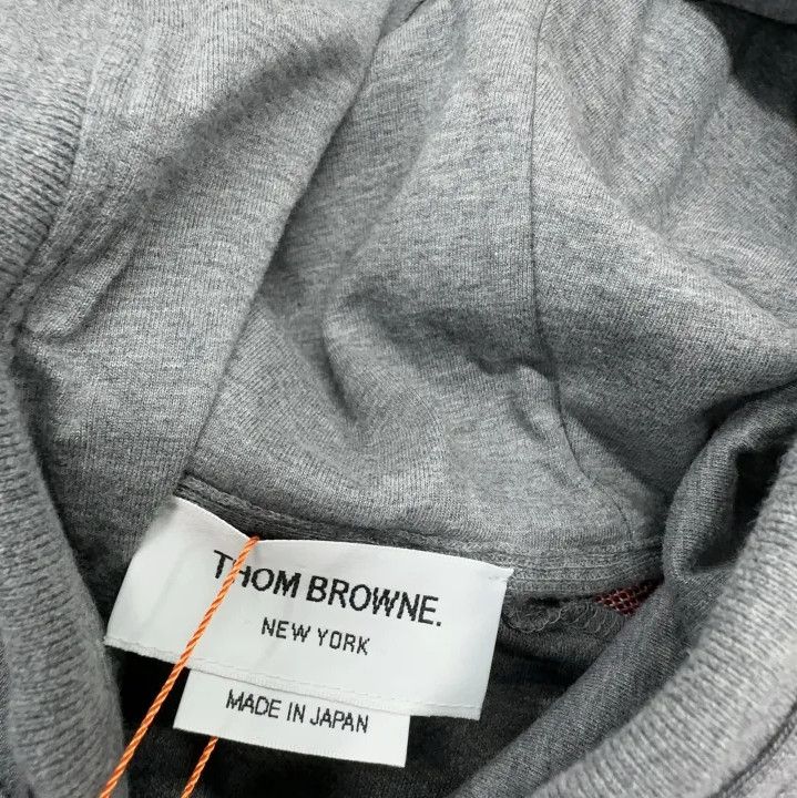 Thom Browne Thom Browne Hooded Sweatshirt with Side Stripes Size US S / EU 44-46 / 1 - 7 Thumbnail