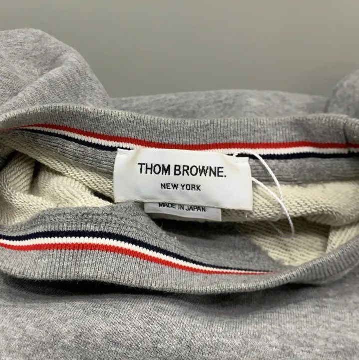 Thom Browne Thom Browne Classic Grey Crewneck Sweatshirt Size US M / EU 48-50 / 2 - 6 Thumbnail