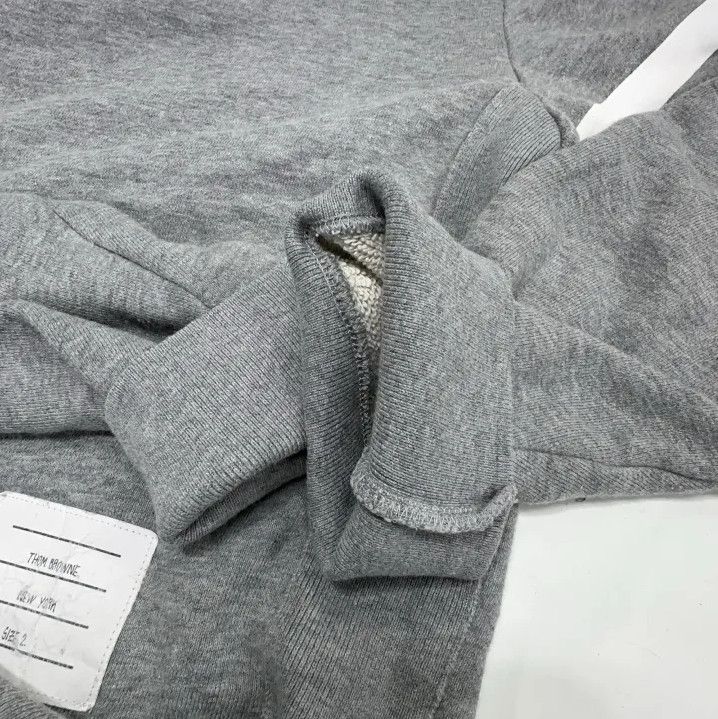 Thom Browne Thom Browne Classic Gray Crewneck Sweater Size US S / EU 44-46 / 1 - 9 Thumbnail