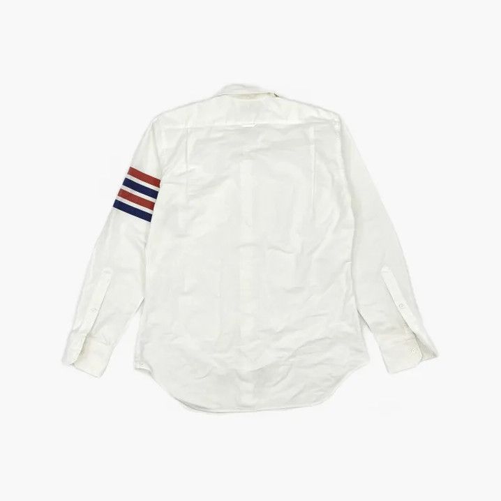 Thom Browne Thom Browne White Long Sleeve Button-Up Shirt Size US S / EU 44-46 / 1 - 3 Thumbnail