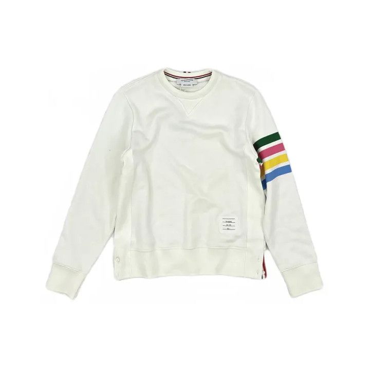 Thom Browne Thom Browne Colorful Stripe Sweatshirt Size US S / EU 44-46 / 1 - 2 Thumbnail