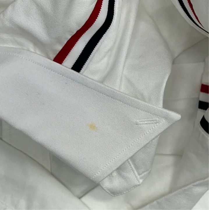 Thom Browne Thom Browne Logo Pattern Long Sleeve Shirt Size US XS / EU 42 / 0 - 6 Thumbnail