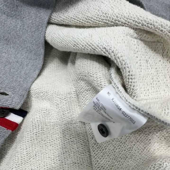 Thom Browne Thom Browne Gray Long Sleeve Sweatshirt for Men Size US S / EU 44-46 / 1 - 4 Thumbnail